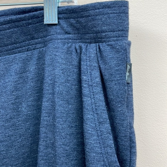 Eddie Bauer Jogger Sweatpants Pockets Elastic Waist Loungewear Comfy Navy XXL - Picture 3 of 10